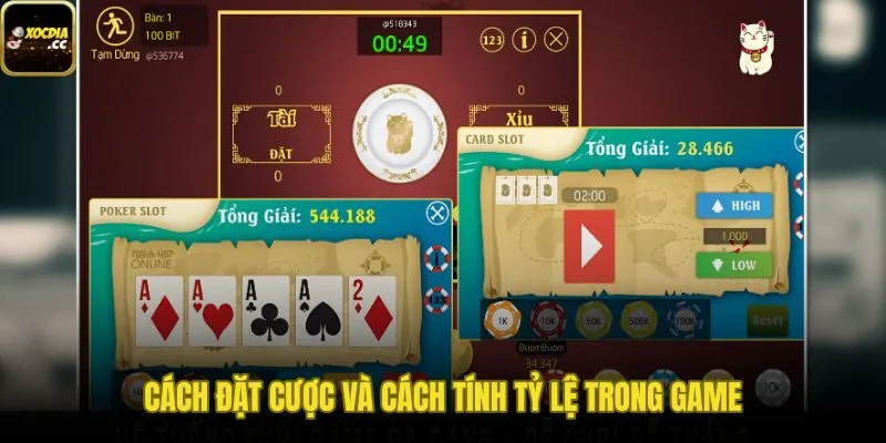 Thao tác vào kèo và mức trả thưởng thực nhận
