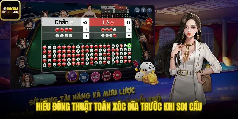 Thuật toán trong xóc đĩa và bản chất ngẫu nhiên kết quả