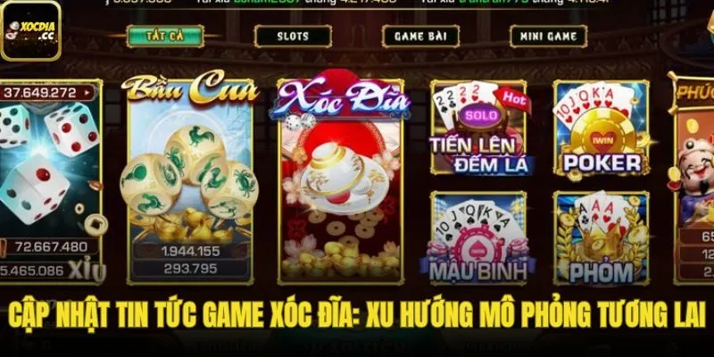 Xu hướng phát triển công nghệ thực tế ảo và blockchain trong xóc đĩa