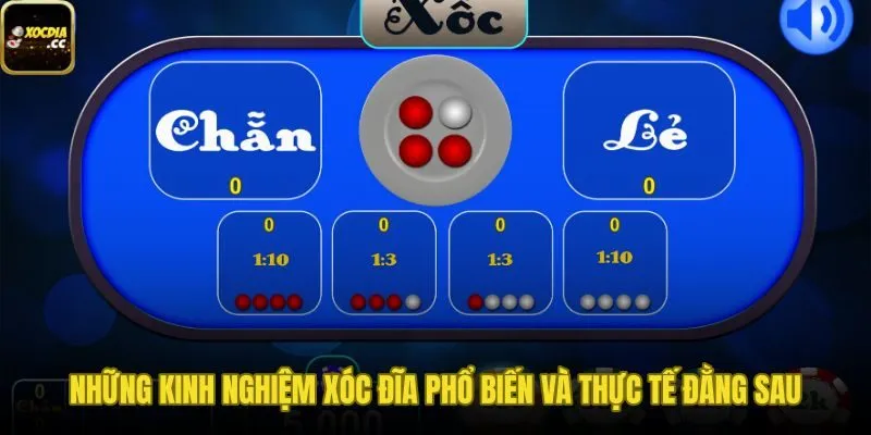 Mẹo chơi xóc đĩa và giới hạn thực tế từ xác suất