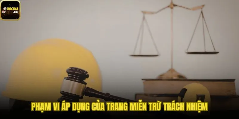 Phạm vi miễn trừ trách nhiệm và giới hạn tham khảo