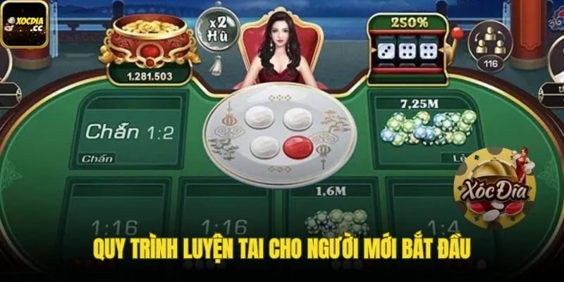 Luyện mẹo nghe tiếng xóc đĩa từ tần số cơ bản đến phân biệt nhịp nhanh chậm