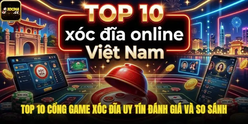 Đánh giá chi tiết và so sánh Top 10 cổng game xóc đĩa uy tín trên thị trường